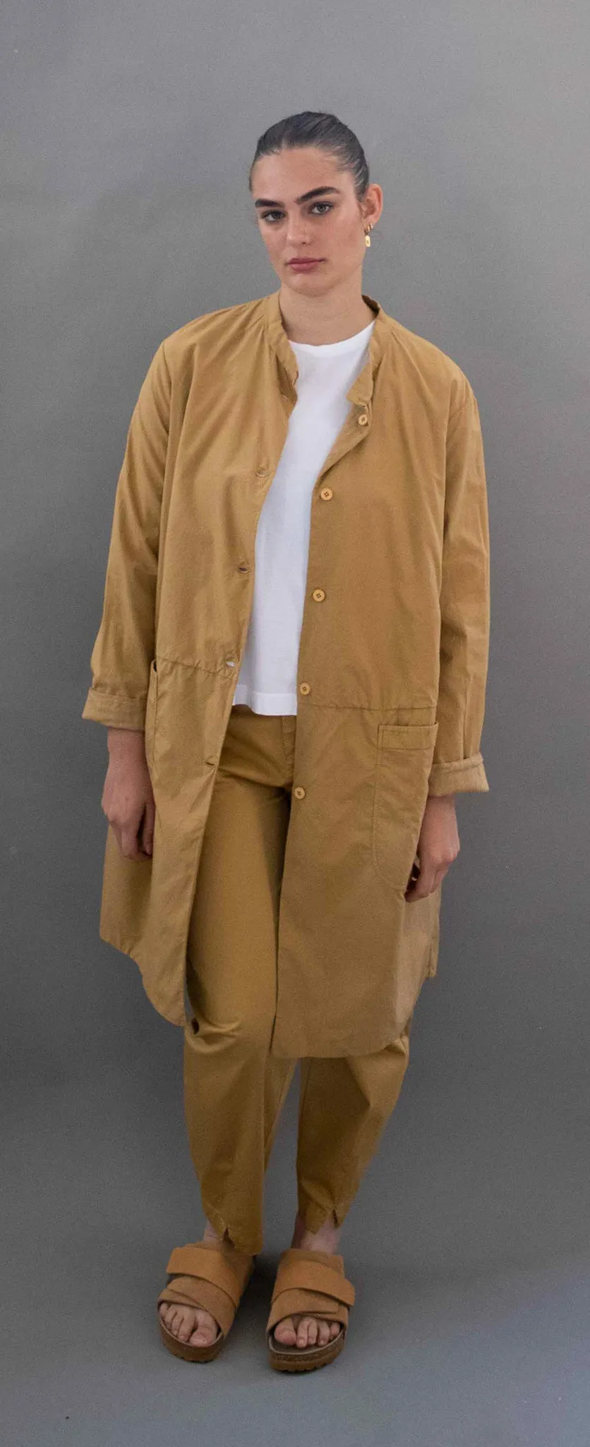 Transit Par Such Reversible Coat in Caramel