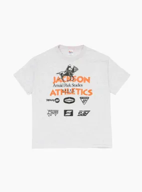 Vintage Jackson Athletics T-Shirt Grey