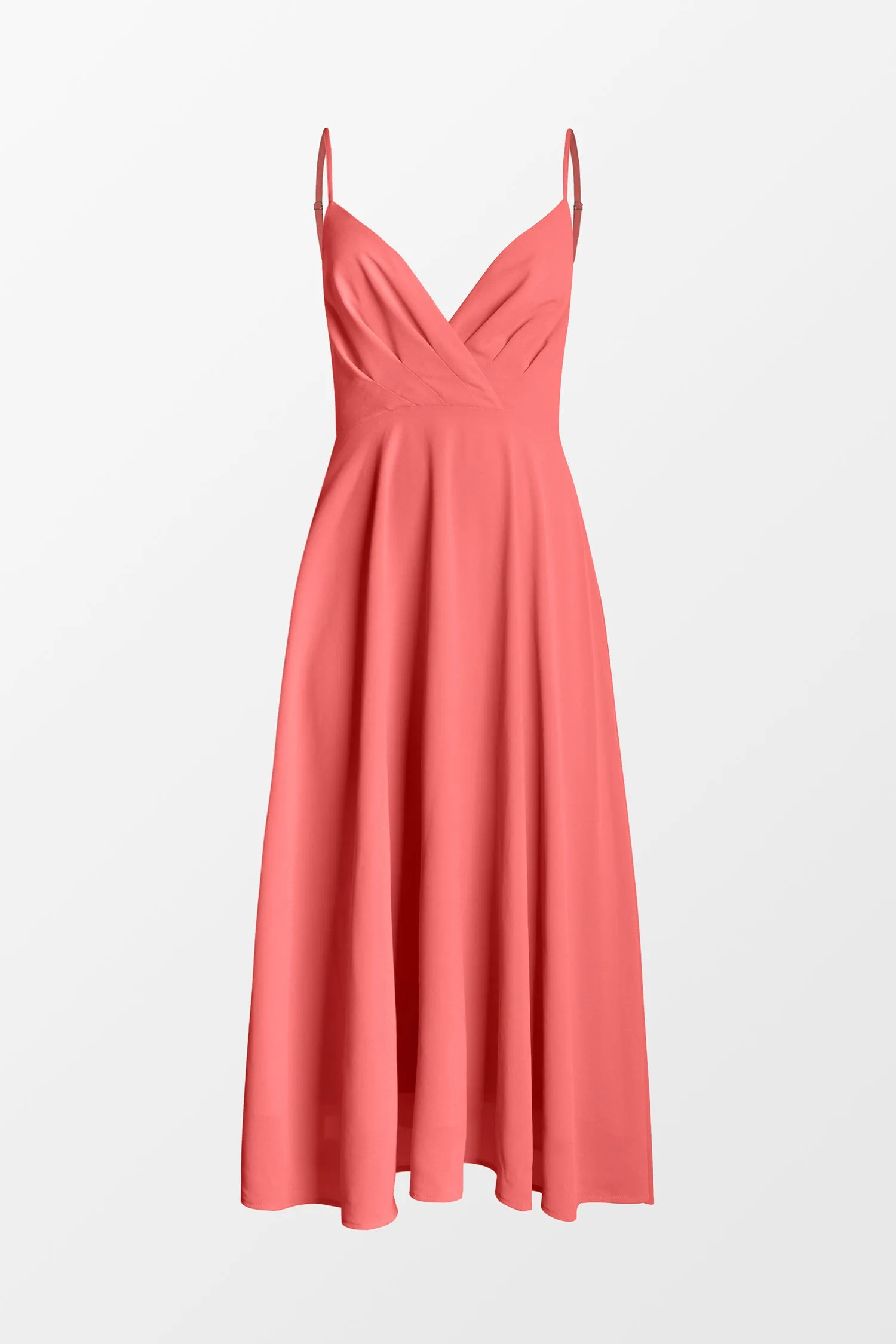 X Madison Devotion Chiffon Flowy Midi Dress